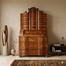 Trumeau Ancien Noyer Bruyère