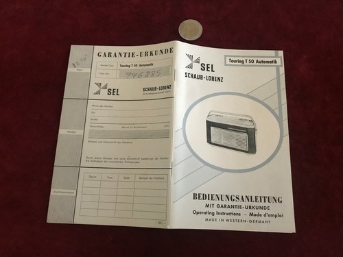 Ancien catalogue brochure - ancien,