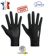 Gants Thermiques Écran Tactile Homme Hiver Noir Vélo Randonnée Ski Smartphone