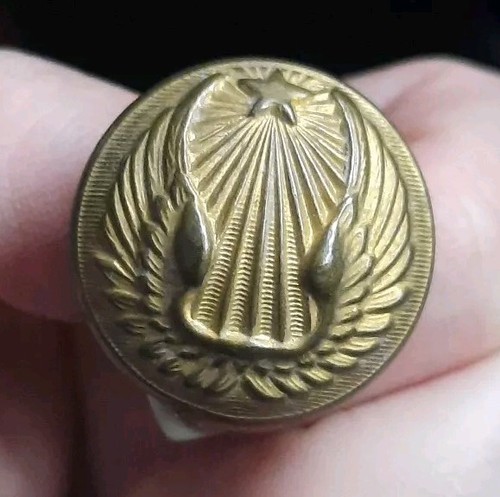 N16603 ancien bouton - n16603, militaire