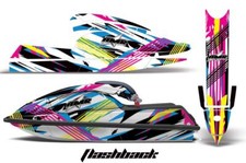 Jet Ski Graphique Autocollants Pour Kawasaki 750 SX SXR 1992-1998 FLASHBACK
