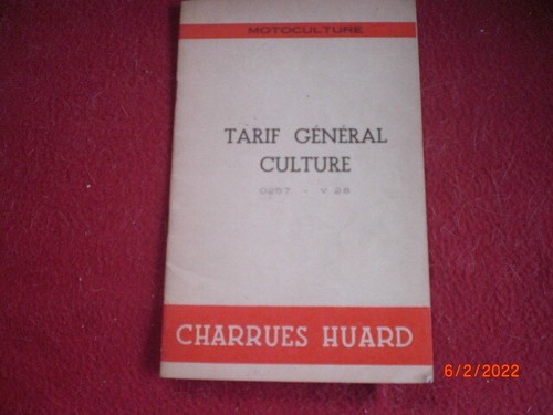 Ancien catalogue tarif - ,