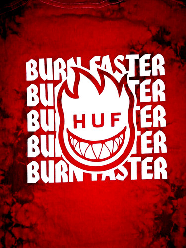 Huf spitfire wheels burn - huf,