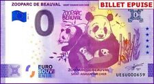 ZOOPARC DE BEAUVAL / BILLET 0 € / NULL EURO-SCHEIN / UESU 2021-2
