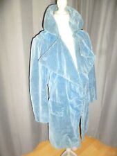 Costume ancien Redingote velours bleu roi style XVIII  