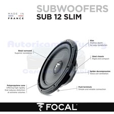 FOCAL SUB12 SLIM Caisson De