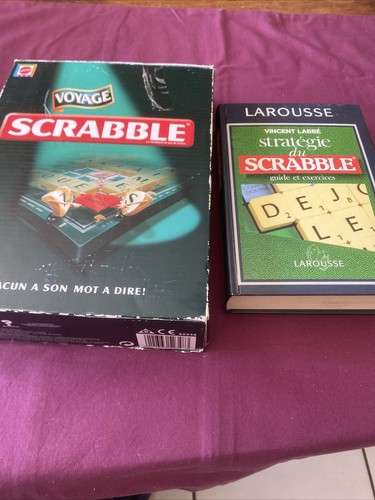 Scrabble voyage avec le - avec,