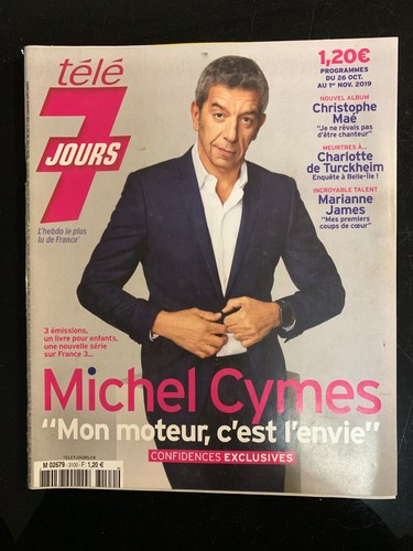 Télé jours 10 2019 - télé, 26/10/2019
