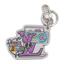 LOUIS VUITTON key ring MP3456 monogramme comics Key ring bag charm louis vuit...