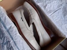 Belles chaussures PARABOOTS femme T39,5 / 40 couleur ivoire TT cuir FRANCE