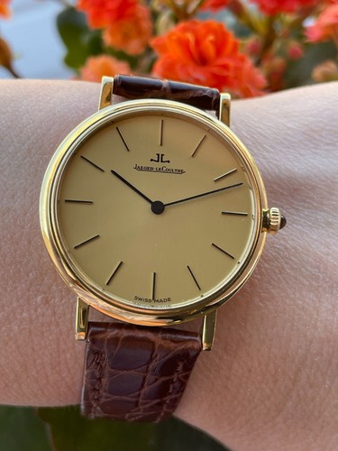 Montre jaeger lecoultre or - montre,