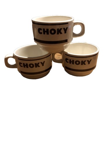 Lot tasses choky - 3,
