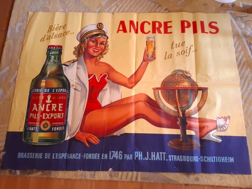 Grande affiche lithographiee - grande,