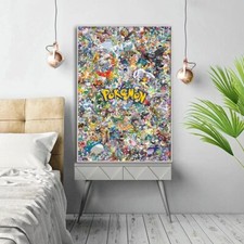Toile pokemon En  coton