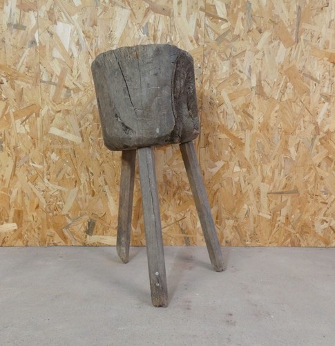 Ancien billot bois - ancien,