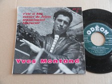 DISQUE 45T YVES MONTAND   " C'EST SI BON "