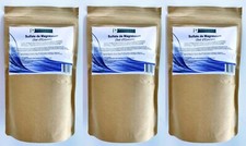Lot de 3 Sulfate de magnesium