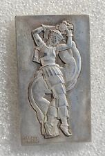 BELLE MEDAILLE DANSEUSE ART DECO  graveur Marcel Renard