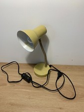 Belle lampe de bureau ou de table articulé jaune année 1970 