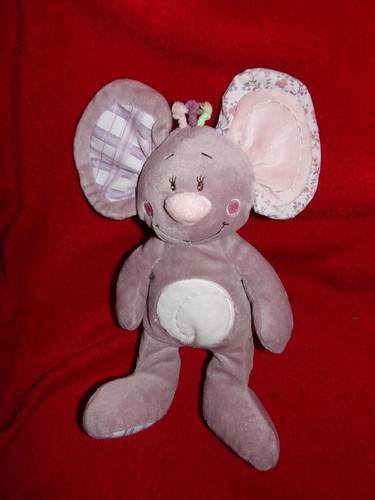 Doudou peluche noukie souris - doudou, noukie's