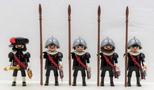 5 Espagnol Santiago Médaille Playmobil Pour Conquistador Morion Pantalon Collier