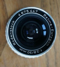 Objectif photo Rodenstock Retina-Eurygon f:2,8/30 mm