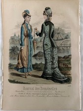Lot de 9 gravures anciennes de