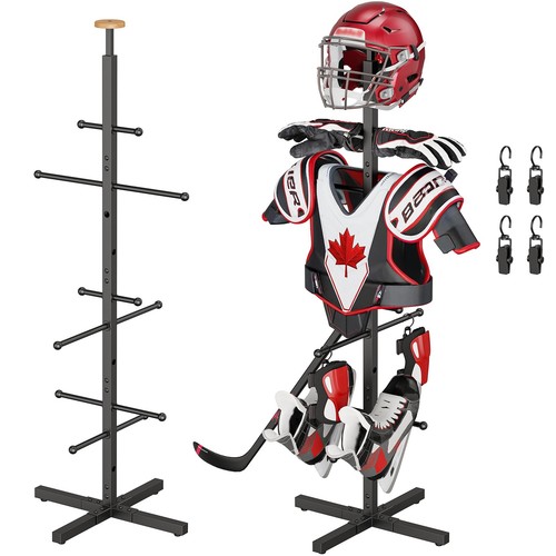 Hockey gear drying - gear, metal