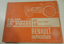 Catalogue pièces de rechange