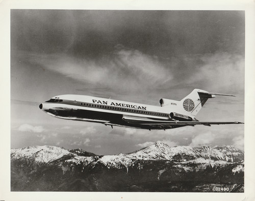 Pan american boeing 727 - american,