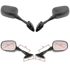 Miroir De Carénage Pour Honda VFR 800 FI 2000-2001 Noir E-Contrôlé