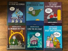 Lot 6x BD Le Chat par Geluck -