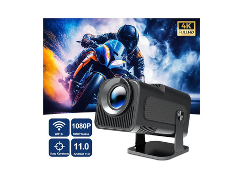 Vidéoprojecteur wifi 6 - 4k,