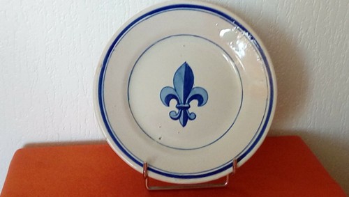 Assiette faience adolphe - assiette,