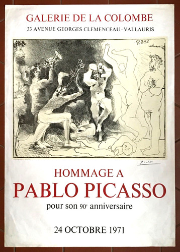 Pablo picasso hommage pour - hommage,