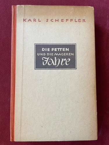 Karl scheffler the fat - the,