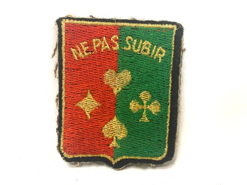 Insigne tissu patch - tissu, écusson