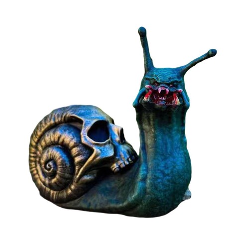 Statue escargot halloween - statue, d'escargot