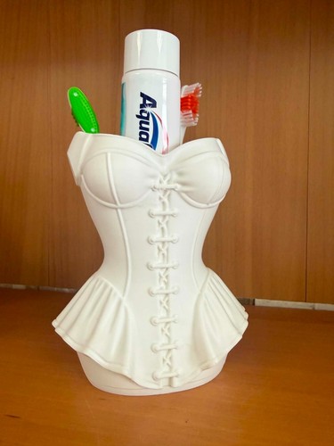 Pot porte brosse - porte-brosse, à