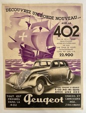 Publicité ancienne Peugeot