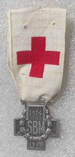 Medaille croix rouge - croix,
