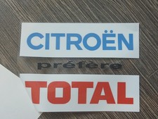 Autocollant Citroën préfère Total