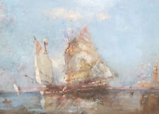 Alexandre Gabriel GAILLARD-DESCHAMPS (.1903-1984) rare vue de Venise