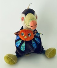 4273?Moulin Roty Doudou Peluche Musical Toucan Oiseau Dans La jungle