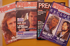 LOT 4 Magazines Premiere , Cinema , Mel gibson
