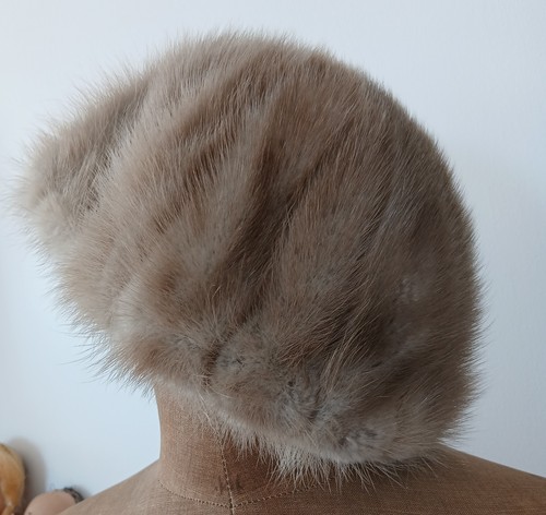 Toque fourrure vison - en,
