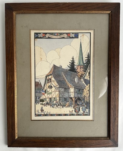 Ancien cadre lithographie