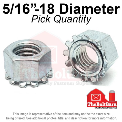 Lock hex nuts - k,