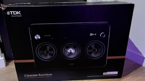 Tdk boombox speakers - tdk, 3