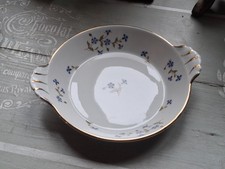 1 Plat a oreille en porcelaine